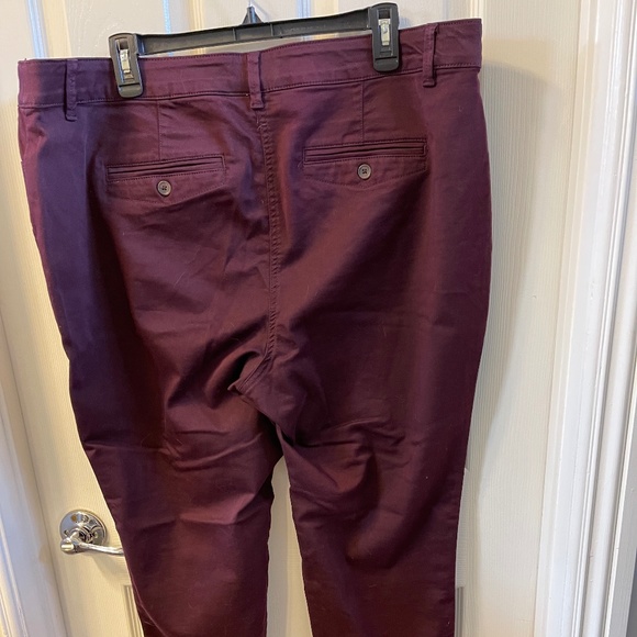 Ryan Wilde Burgundy Pants - Picture 2 of 5